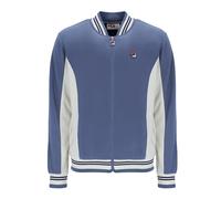 FILA Men's Settanta Baseball Track Jacket, Indigo/Gardenia/Navy, XXL