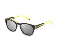 Fila SFI310V Polarized 6MYP Men's Sunglasses Grey Size 51