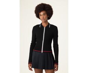 FILA Simonte Slim Full-zip Knit Cardigan Black size S | Cardigans Outlet | Women | Black S
