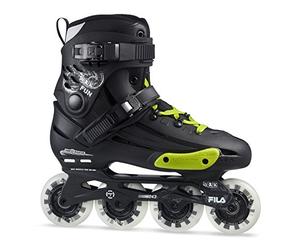 FILA SKATES 010618055 NRK FUN Inline skate Unisex BLACK/YELLOW/MAGENTA Size 6