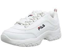 FILA Strada kids Unisex Kids’ Sneaker, white (White), 11.5 UK