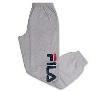 Fila Sweatapnts for Men Big and Tall Cotton Fleece Jogger Sweatpants Heather Grey 5X