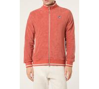 FILA Tavarnuzze Regular Towelling Track Jacket Etruscan Red size L | Hoodies Outlet | Men | Red L
