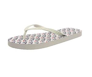 FILA TROY LOGO slipper wmn, Loafer, White,