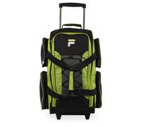 Fila Unisex-Adult 22" Lightweight Rolling Duffel Bag, Neon Lime, One Size