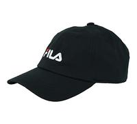 FILA Unisex Bergen Dad Linear Logo Baseball Cap, Moonless Night, One Size