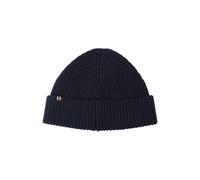 FILA Unisex Biella Fisherman Logo Beanie Black Iris size OS | Outlet | Unisex | Black OS