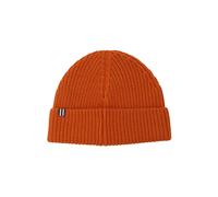 FILA Unisex Biella Fisherman Logo Beanie Rust size OS | Outlet | Unisex | Brown OS