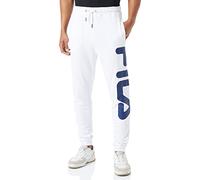 FILA Unisex Bronte Casual Trousers, Bright White, M, Bright White, M