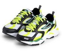 FILA Unisex Children's Cr-cw02 Ray Tracer Teens Trainers, Black Acid Lime, 5.5 UK