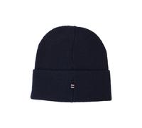 FILA Unisex Milano Mid Height Logo Knit Beanie Black Iris size OS | Outlet | Unisex | Black OS
