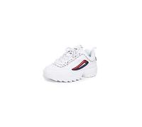 Fila Mens Womens Disruptor II Premium Trainers - (White) Rubber - Size UK 5.5
