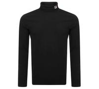 FILA Men's Classic Roll Neck T-Shirt, Black, M