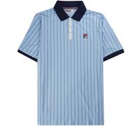 Fila Vintage BB1 Classic Vintage Striped Polo Shirt - Blue Bell - 1839