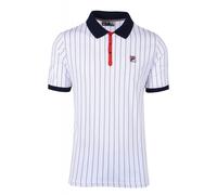 Fila Vintage BB1 LM1839AT Classic Striped Polo T-Shirt