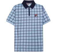 Fila Vintage Bobby Check Polo Shirt - Blue Bell - MH024-225 BOBBY POLO