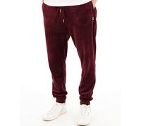 Fila Vintage Eddie Velour Track Pants Burgundy