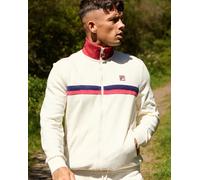 Enrico Track Jacket Gardenia/Garnet/White XL