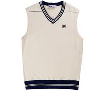 Fila Vintage Francis Knitted Vest - Gardenia - MH001-130 FRANCIS VST C