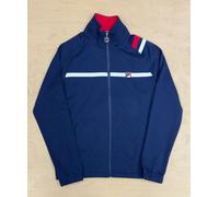 Fila MK2 Archive Track Top Jacket, Navy/White/Red (UK, Alpha, M, Regular, Regular, Navy)
