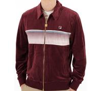 Fila Vintage Malakai Velour Track Top Port
