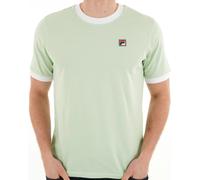 Fila Vintage Ringer T Shirt Soft Green White