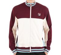 Fila Vintage Tiebreaker Track Top Dark Claret/Gardenia
