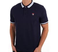 Fila Vintage Tipped Polo Shirt Navy