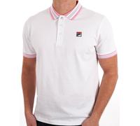 Fila Vintage Tipped Polo Shirt White