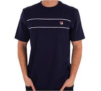 Fila Vintage Williams T Shirt Navy/White