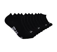 Fila Women’s No Show Ankle Socks, Womens Athletic Socks, Multi Pack, Black Multi (10 Pack), One size