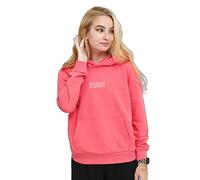 FILA Women's Baicoi Hoody Hooded Sweatshirt, Tea Rose, S