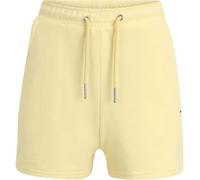 FILA Women's Buchloe High Waisted Shorts, French Vanilla, M