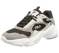 FILA Women's COLLENE A wmn Sneaker, Gray Violet-Leopard, 2 UK