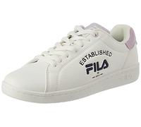 FILA Women's Crosscourt 2 Nt Logo Wmn Sneaker, White Fair Orchid, 4 UK