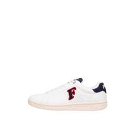 FILA Women's Crosscourt 2 Nt Patch Wmn Sneaker, White Navy, 5.5 UK