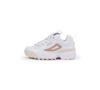 FILA Women's Disruptor CB wmn Sneaker, White-Mauve Chalk, 4 UK