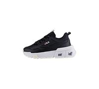 FILA Women's FFW0125 Sneaker, Black, 4.5 UK