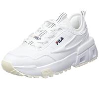 FILA Women's FFW0125 Sneaker, White, 4.5 UK