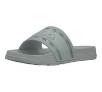 FILA Women's Morro Bay Logo Slippers Wmn Slide Sandal, White-Iridescent, 36 EU, White Iridescent, 4 UK