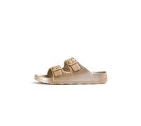 FILA Women's Mules Matero with Double Strap, Metallic (Spumante), 40