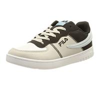 FILA Women's NOCLAF CB Low wmn Sneaker, Black-Delicate Blue, 3 UK