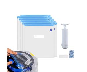 Filament Bags, 3D Filament Memory | from damp filaments, Coil Storage Comprehensive bag set with hand pump with sealing clip, compressed design to extend the life of consumables