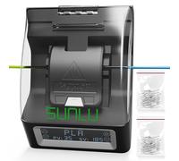 Filament Connector, SUNLU Official Splicer with 400Pcs PTFE Sleeves for 3D Printer Filament 1.75mm, Compatible with PLA PETG TPU ABS PA Nylon