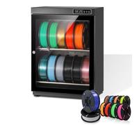 Filament Dryer Box for 3D Printing, 70L Moisture-Proof Storage, 10-12 Spool Capacity, Humidity Range RH15%-RH60%, Compatible with Nylon, PLA, PETG, ABS, TPU