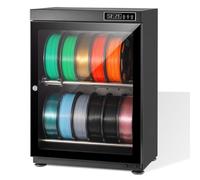 Filament Dryer Box with Auto Humidity Control, Dehydrator for PLA ABS PETG Nylon TPU PC, Holds 10-12 Rolls of 3D Printer Filament, RH15%-RH60%