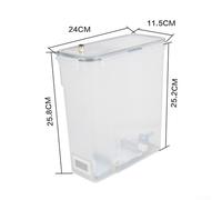 Filament Drying Box with Comprehensive Sealing System and Transparent Design for Easy Visual Checking of Filament Supply