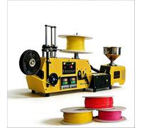 Filament Extruder, DIY 2-in-1 Maker, 500g/H, Adjustable Wire Diameters, Tolerance 0.050 Mm, Room Temperature - 400℃ Adjustable