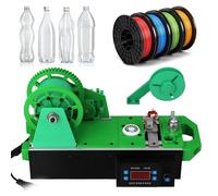 Filament Extruder Machine for 3D Printing, Digital Display, Adjustable Temperature & Speed, DIY Studio Desktop Filament Maker