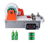 Filament Maker, 3D Filament Pultruded from Plastic Bottles, Plastic Bottle Recycle with Temperature and Speed Adjustable, PET Bottle Recycling Machine, for Families, Small Studios B